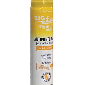 Zig Zag repelent sprej protiv komaraca i krpelja-geranijum,citronela(žuti)