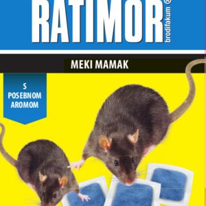 RATIMOR PLAVI Brodifakum meki mamak 150g